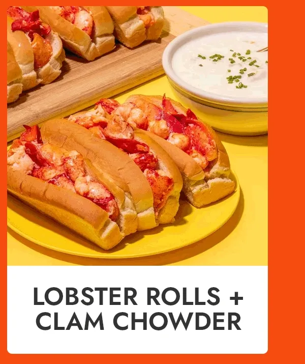 Lobster Rolls and Clam Chowder