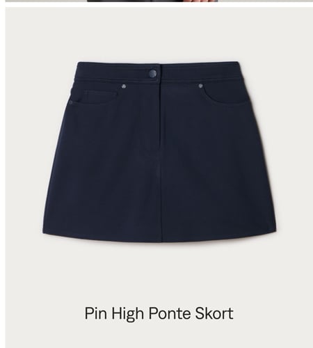 Pin High Ponte Skort