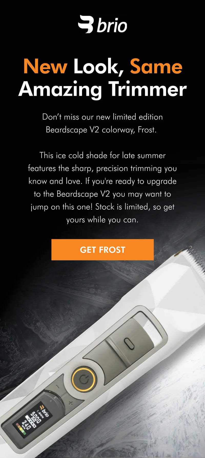 New Limited Edition Frost