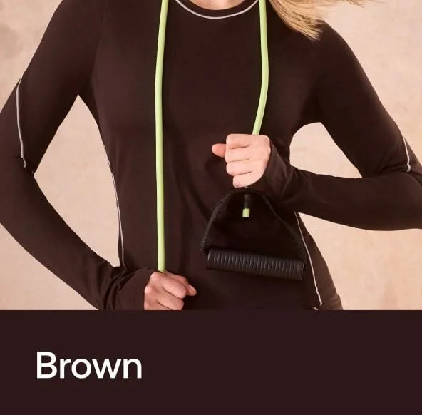 Brown | The new staple that's here to stay.