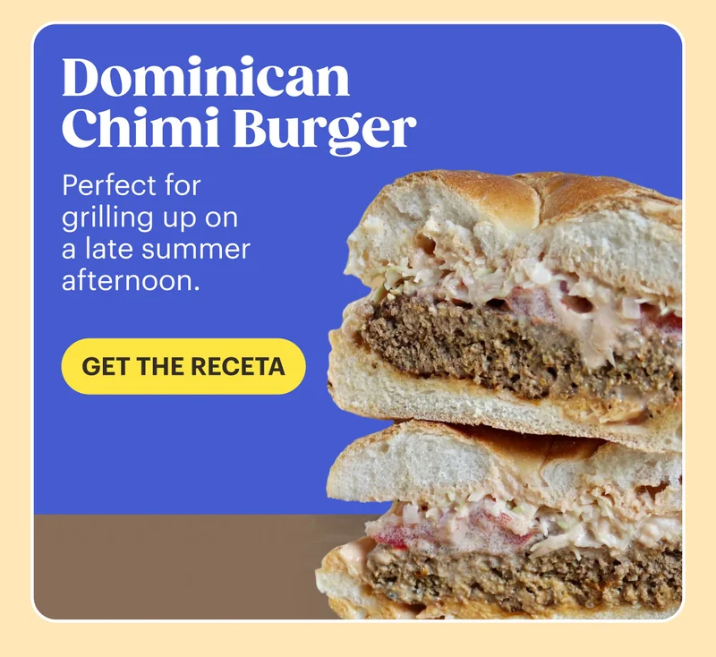 Dominican Chimi Burger