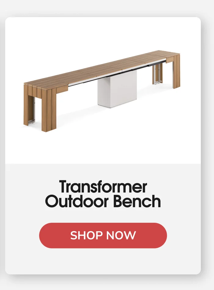 Transformer Outdoor Bench