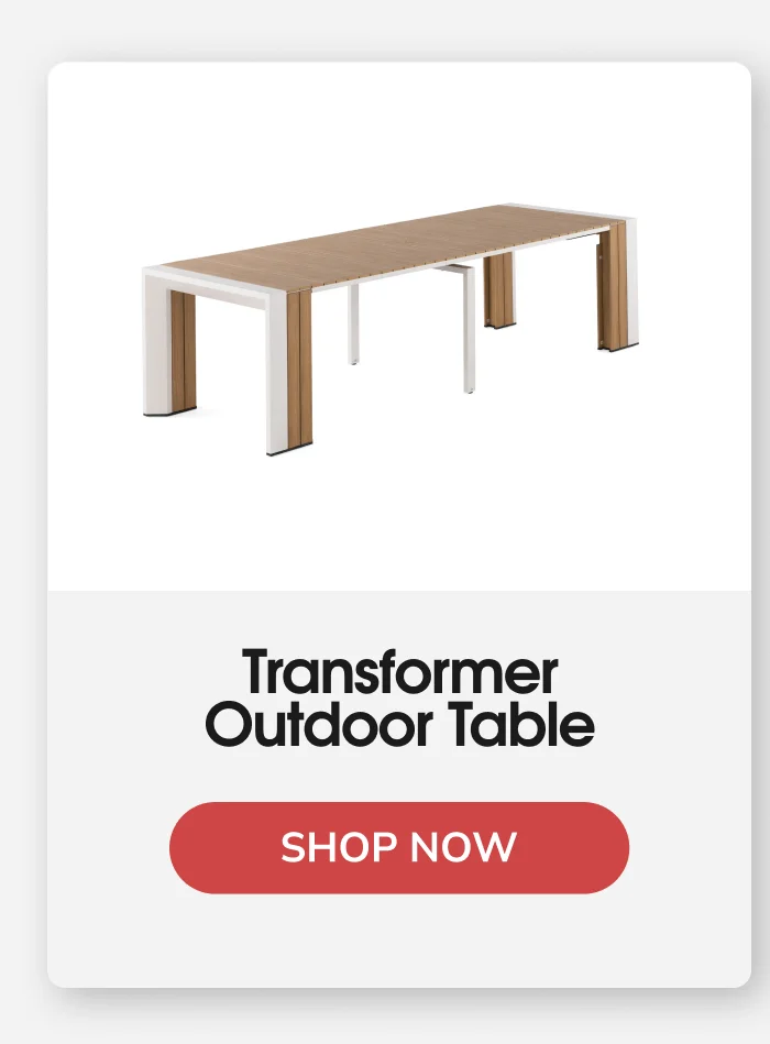 Transformer Outdoor Table