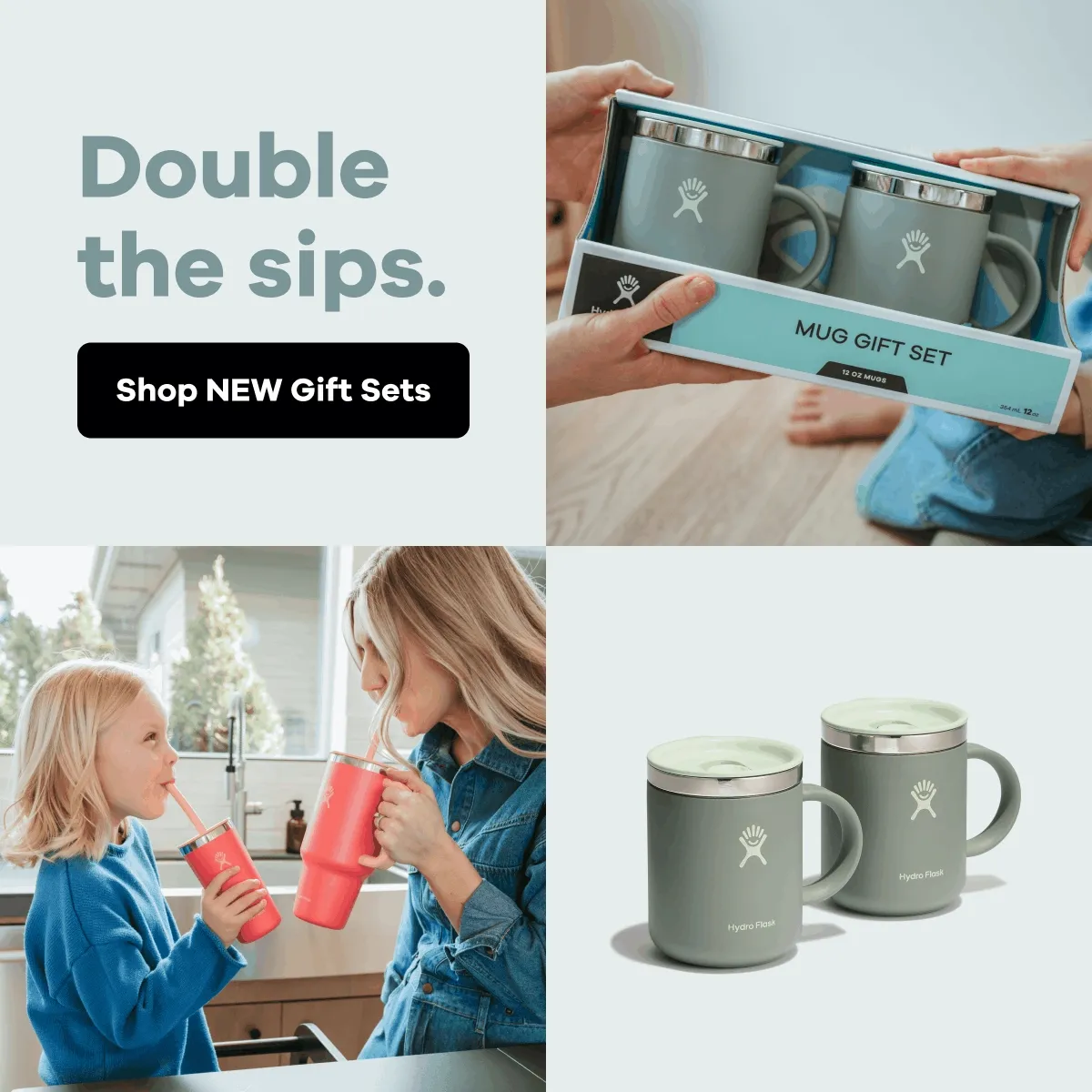Double the sips. Double the fun. | Shop NEW Gift Sets