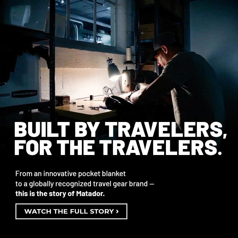 Built by travelers, for the travelers. from an innovative pocket blanket to a globally recognized travel gear brand — this is the story of matador. Watch the full story