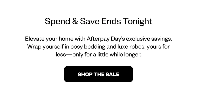Spend & Save Ends Tonight