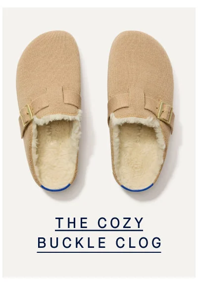 THE COZY BUCKLE CLOG