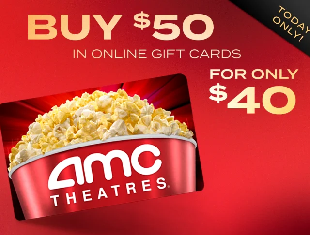 Buy $50 in online gift cards for Only $40