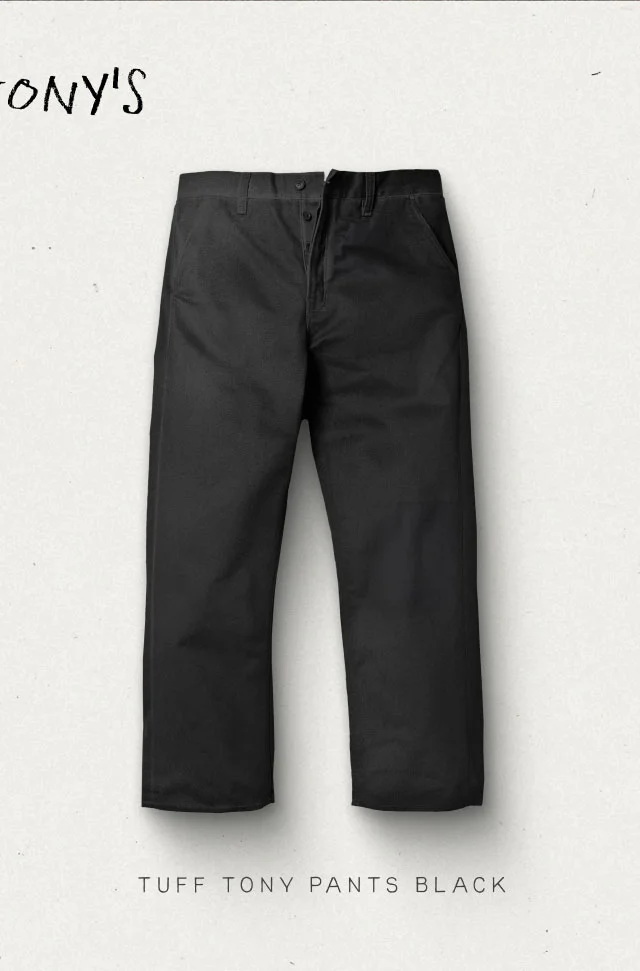 Tuff Tony Pants Black