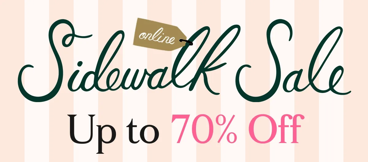 Sidewalk Sale