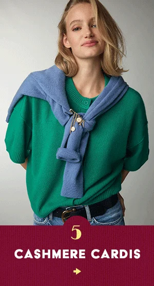 cashmere cardis