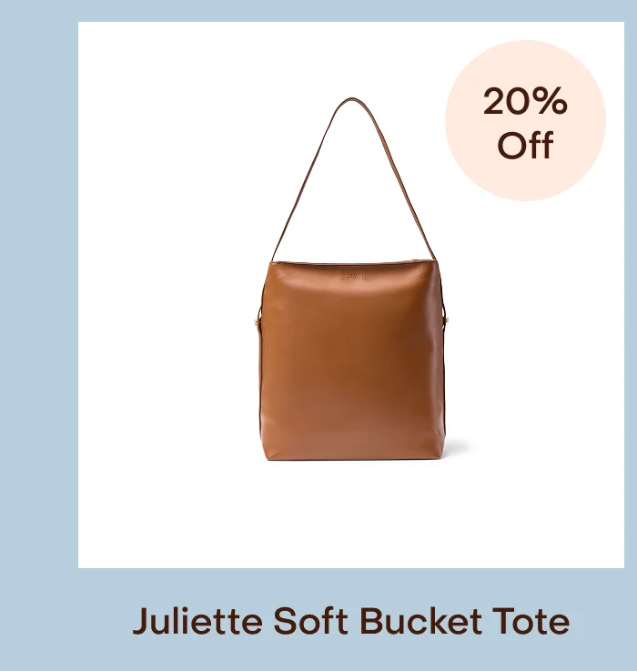 Juliette Soft Bucket Tote