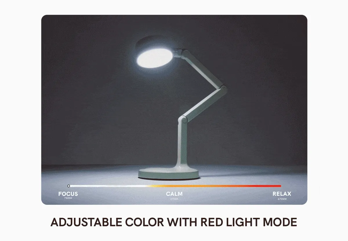 Adjustable Color With Red Light Mode