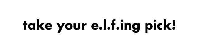 Take your e.l.f.ing pick