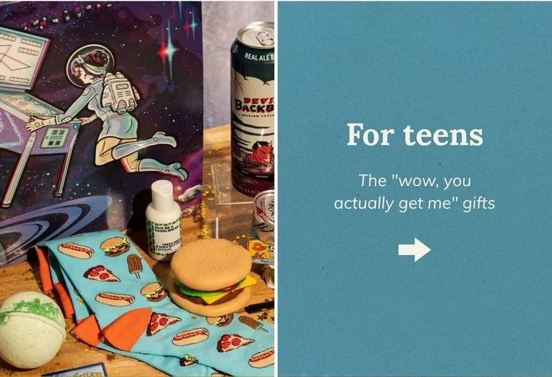 Shop gifts for teens