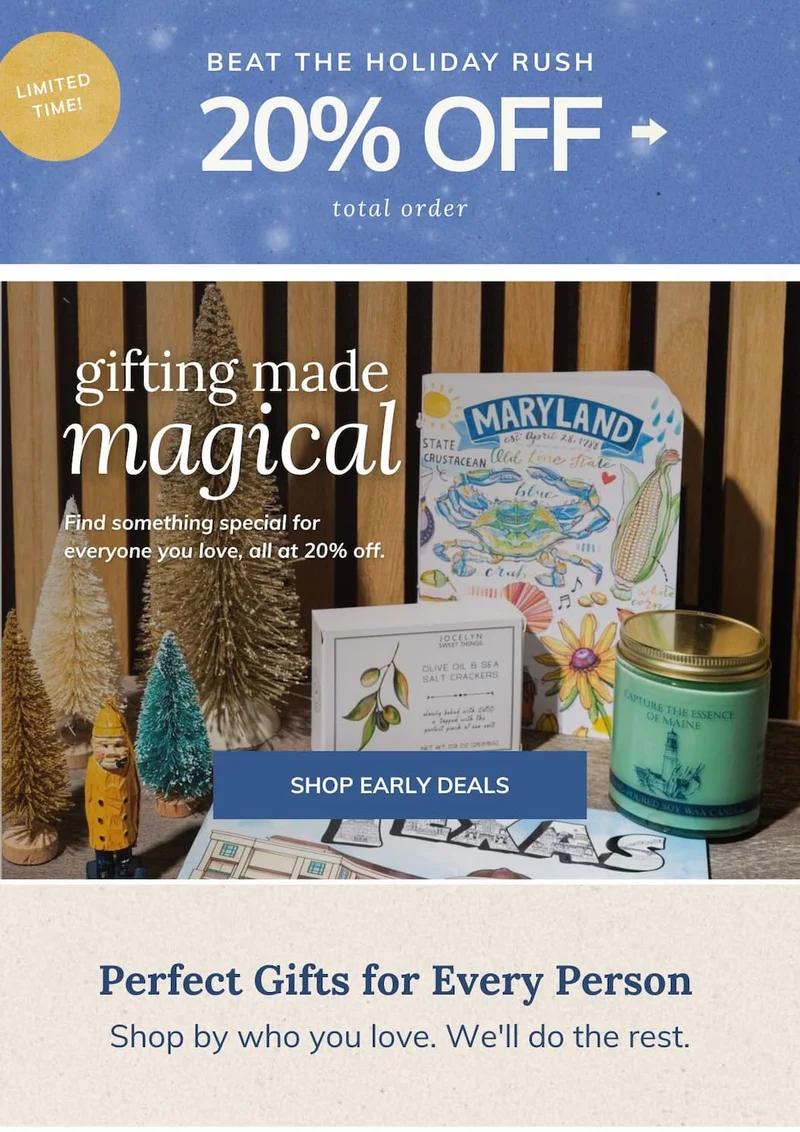 Shop Early Black Friday Holiday Savings