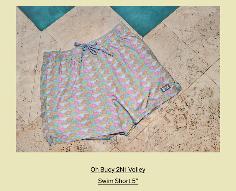 Oh Buoy 2N1 Volley Swim Short
