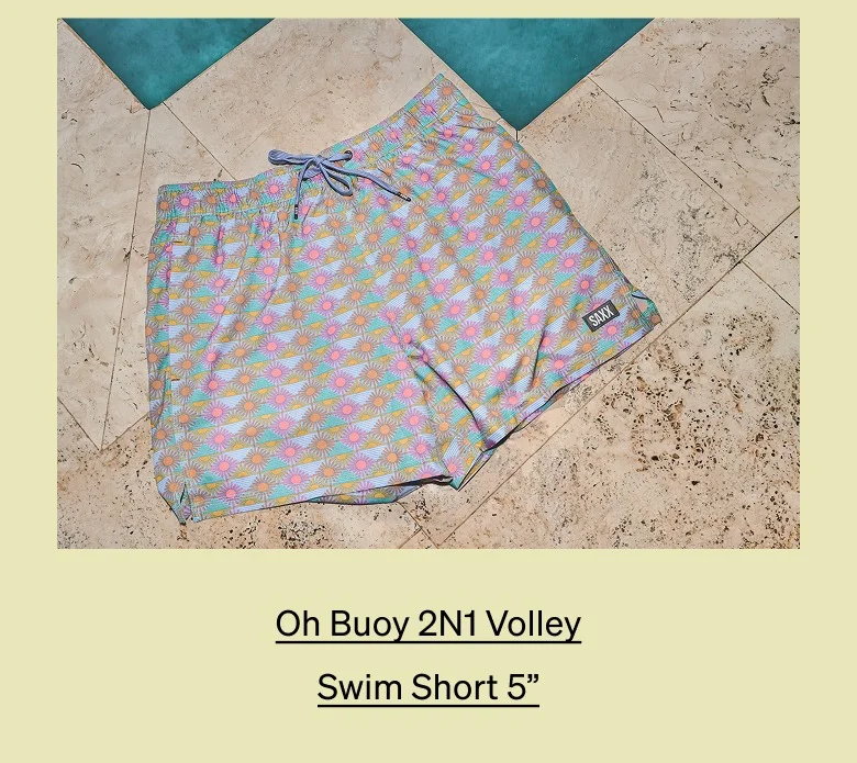 Oh Buoy 2N1 Volley Swim Short