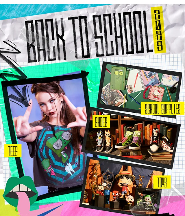 Back to School 2025 with Hot Topic. Shop Now