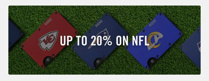 Up to 20% Off NFL