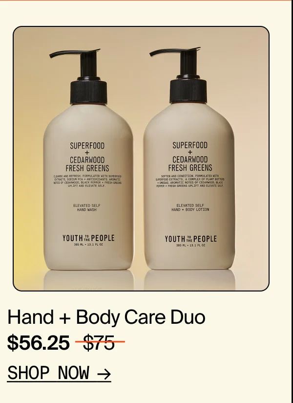 Hand + Body Care Duo