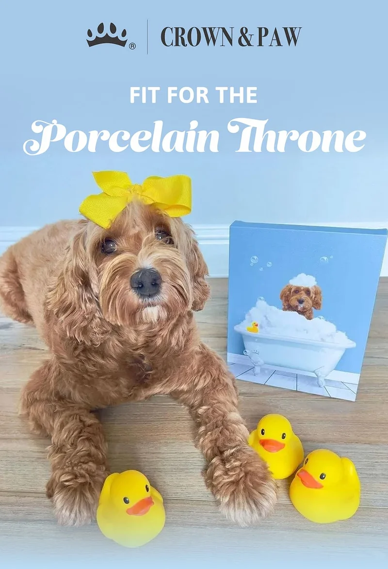 Fit for the porcelain throne