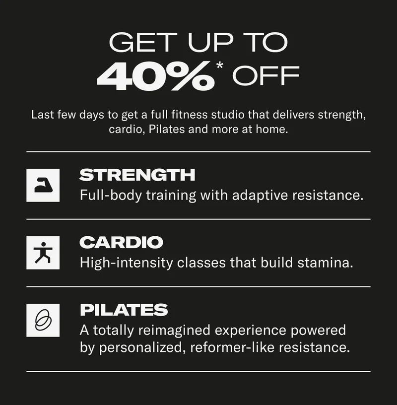 Get up to 40% off