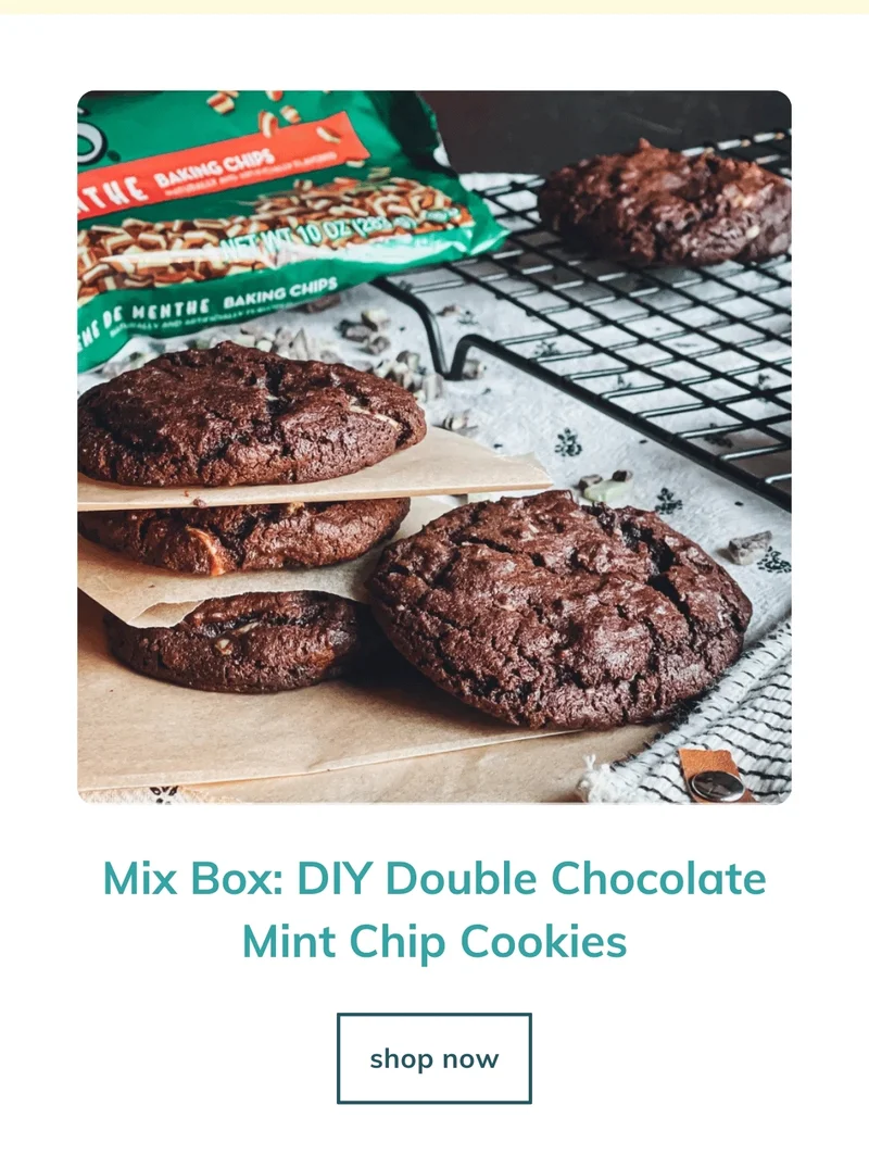 March Box - Andes Mint Double Chocolate Cookies