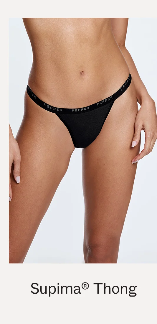 Supima® Thong
