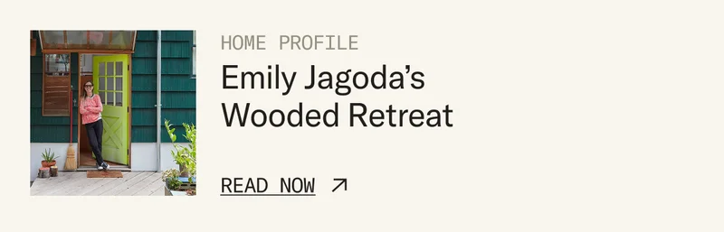 Home Profile: Emily Jagoda's Wooded Retreat