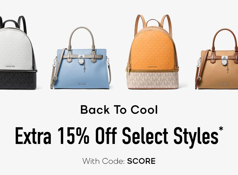 Back To Cool Extra 15% Off Select Styles* With Code: discount code SHOP NOW