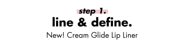 step 1 line and define