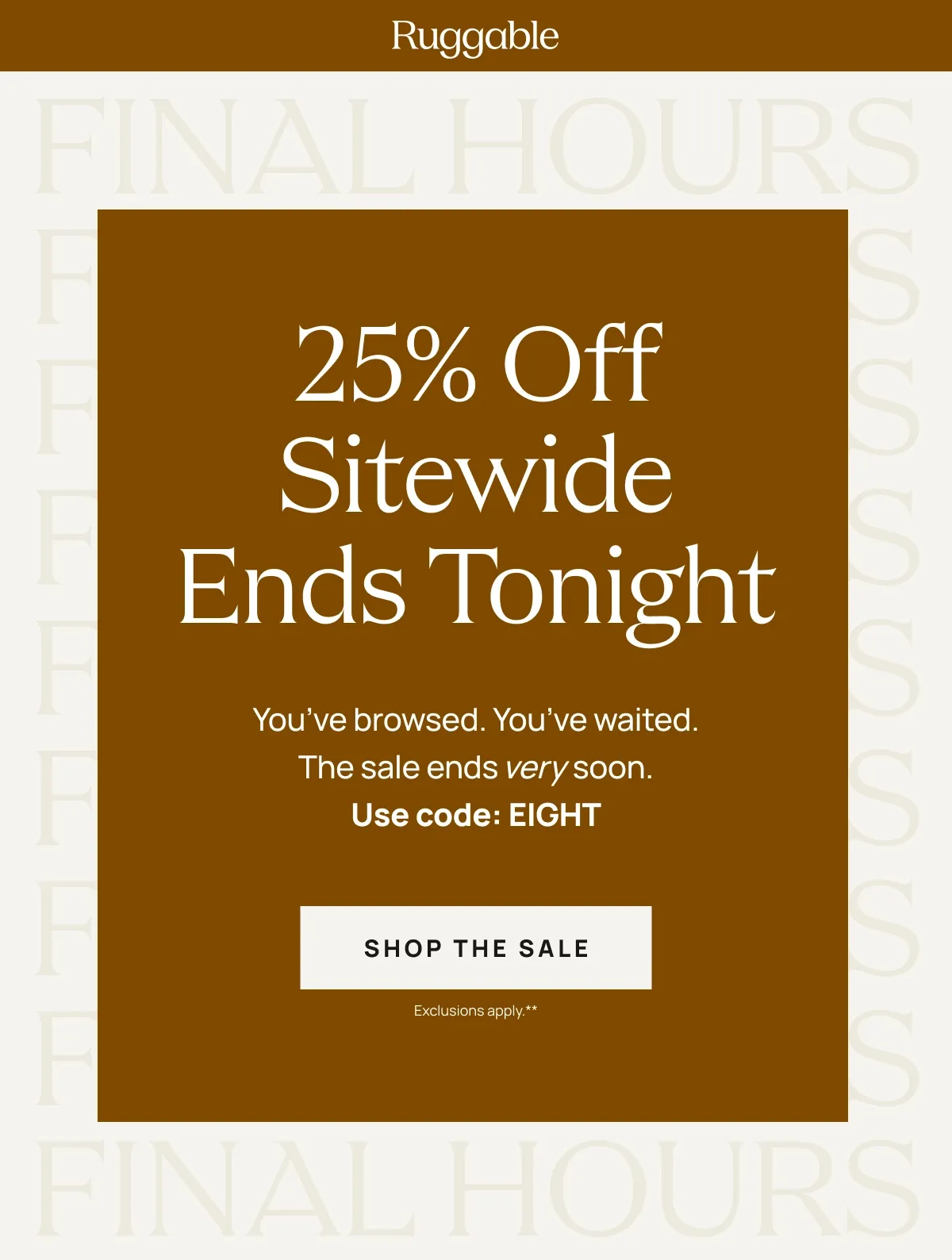 Shop The Sale