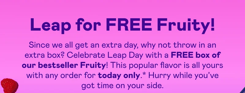 Leap for FREE Fruity!