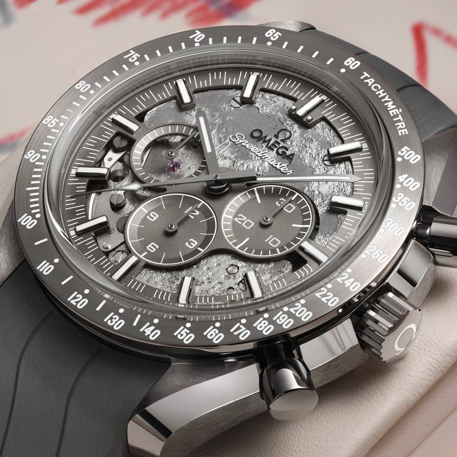 Speedmaster  Dark Side of the Moon - dial