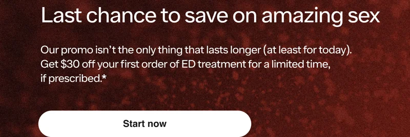 Last chance to save on amazing sex.