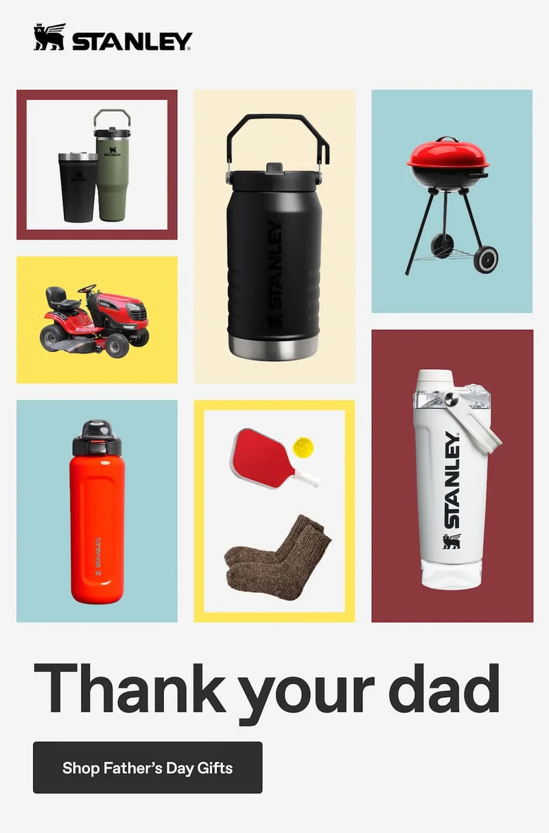Stanley 1913. Thank your dad. Shop Father's Day Gifts.