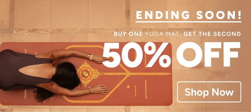 Ending soon! Buy one Yoga Mat, get the second 50% off  Shop Now
