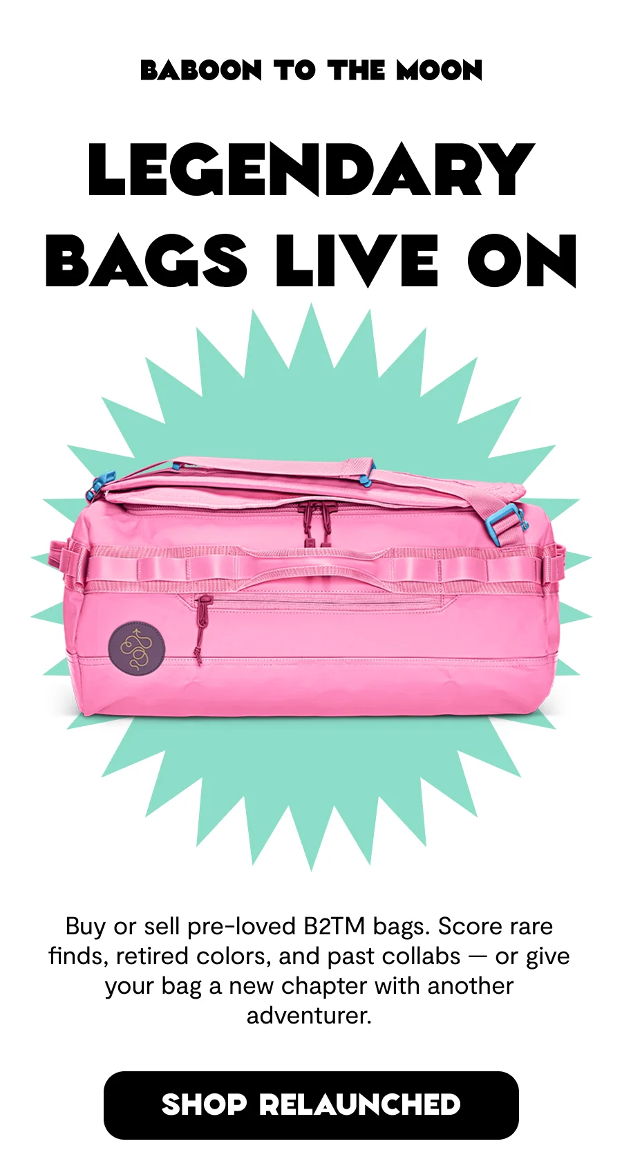 Legendary Bags Live On | Shop Relaunched