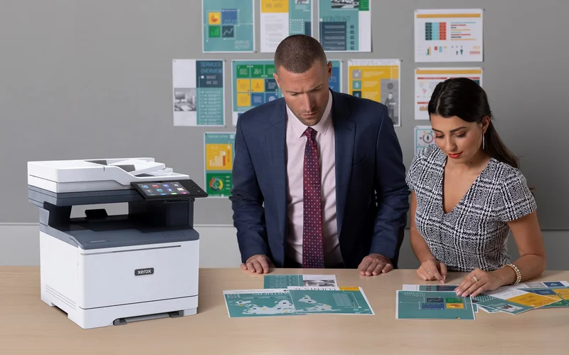 Xerox Printer with mobile phone