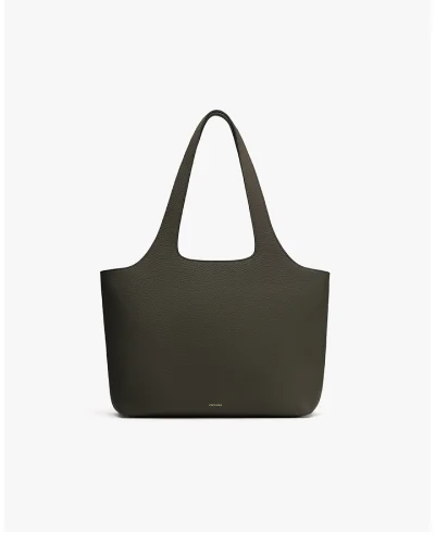 System Zipper Tote 13-Inch Dark Olive