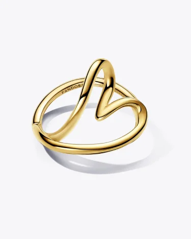 Organically Shaped Heart Ring