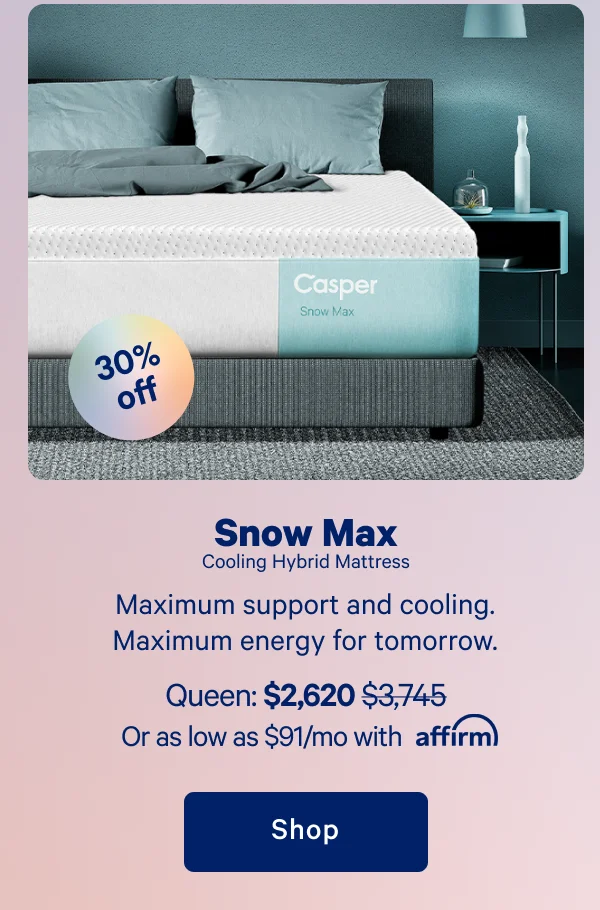 Snow Max Hybrid Mattress >> Shop now >>