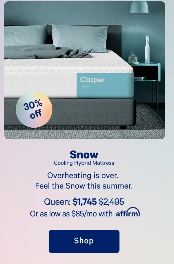 Snow Hybrid Mattress >> Shop now >>