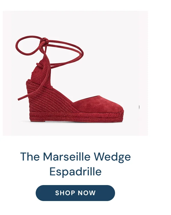 The Marseille Wedge Espadrille