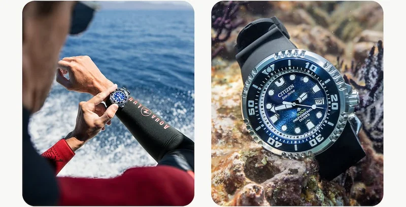 With 300M water resistance, bold new colors likeUNITE with BLUE and deep red, and a rugged design, this timepiece is built for serious exploration.