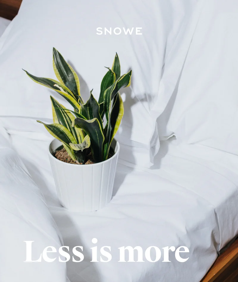 Less is more