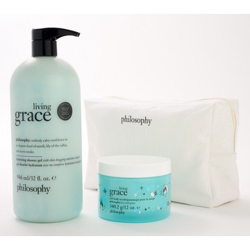 philosophy 25th anniversary grace shower gel &salt scrub Auto-Delivery