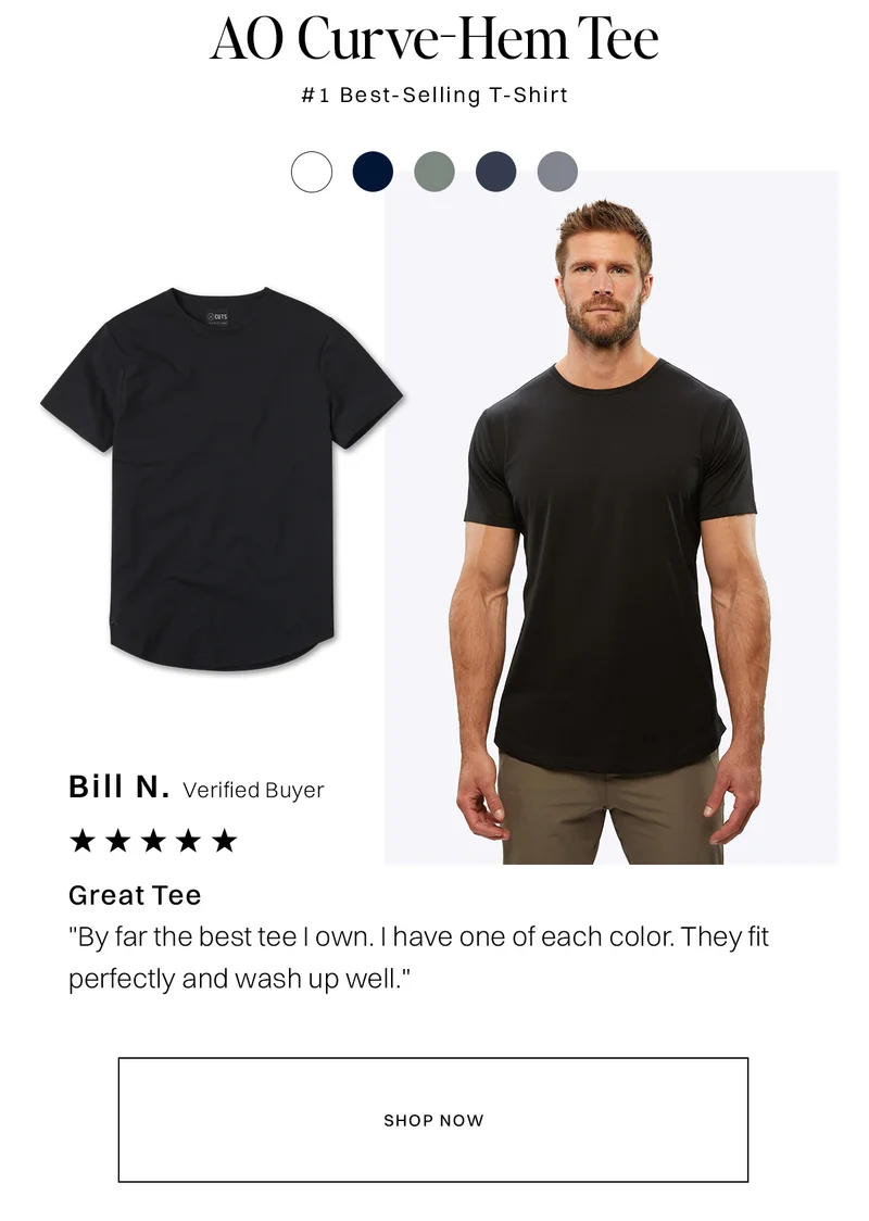 AO Curve-Hem Tee