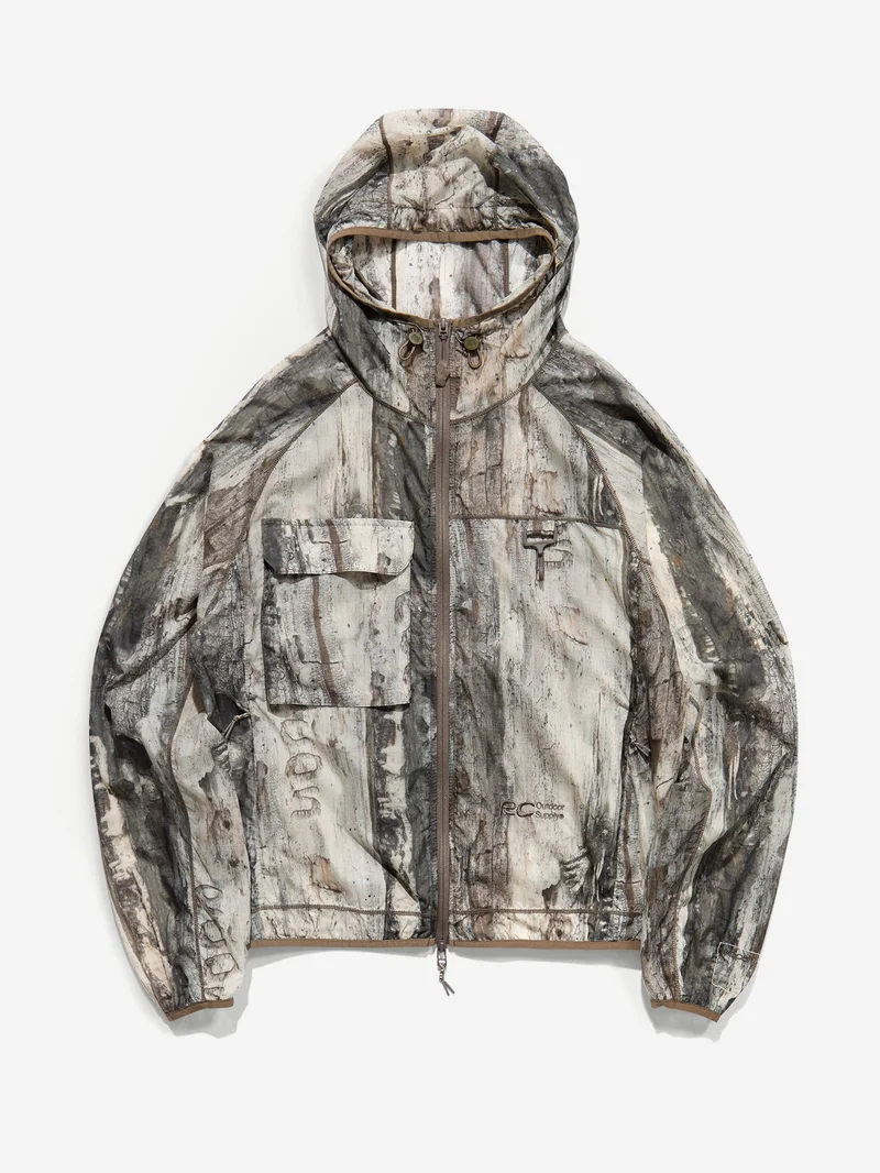 Image of RCOS Griffith Running Jacket - Tree Bark